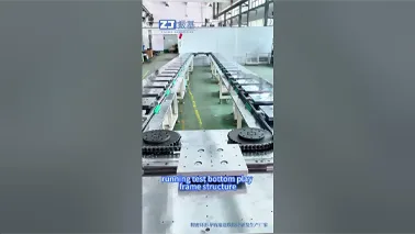 Our Rectangular Precision Ring Guide Conveyor Line is used in the automated production of pacemakers