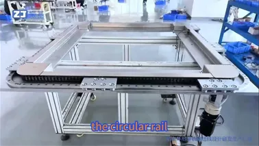 Circular Rail Conveyor Line: Smart Display for Luxury Retail & Exhibitions