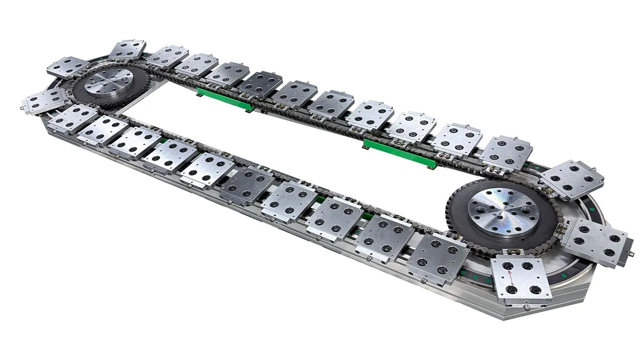 Precision-designed curved guide rail