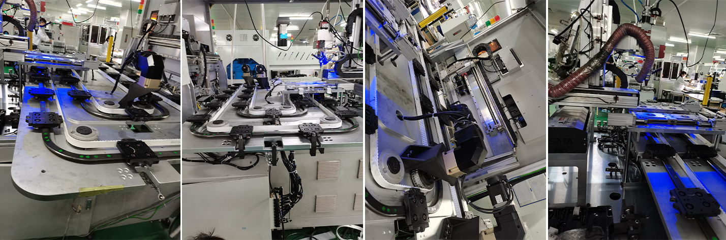 Curved rail and conveyor: Curved transmission tool for power battery smart manufacturing