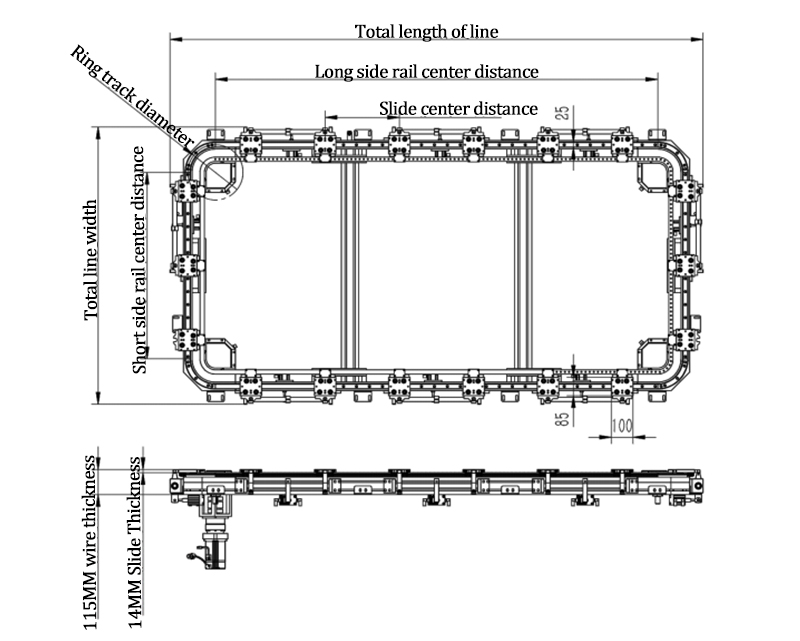 Curved Guide Rail