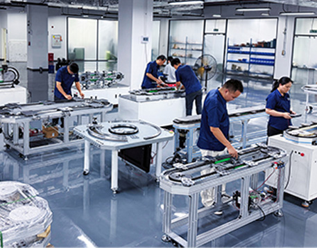 Circular guide rail system quality inspection process