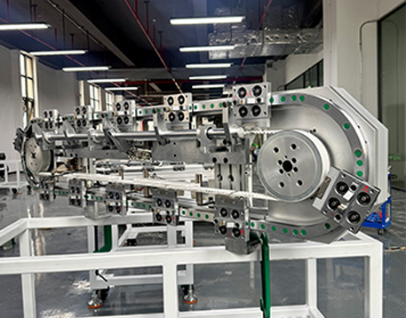 High-Speed Circular Conveyor System installed on Hainan Jianbang Pharmaceutical's automated packaging line